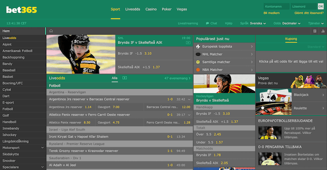 bet365 hemsida