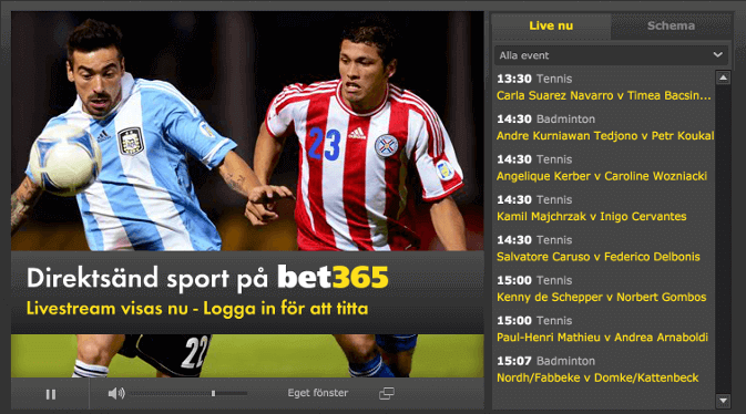 bet365 live stream