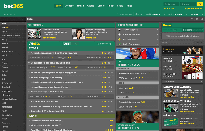 bet365 hemsida