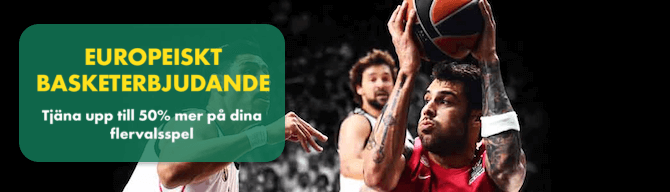 Europeiskt basketerbjudande bet365
