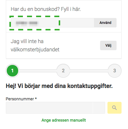 Unibet bonus