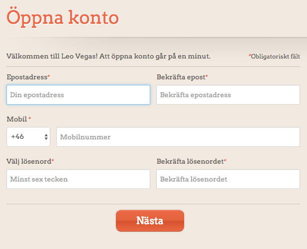 Leo Vegas Sport Bonuskod