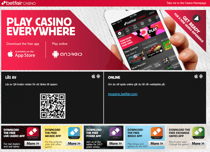 Betfair Mobil