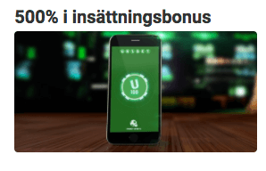 Unibet bonus 500