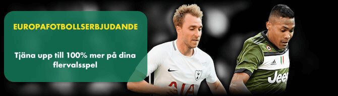 Europafotbollserbjudande bet365
