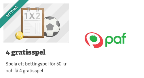 Paf bonus Champions League