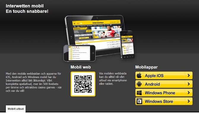 Interwetten mobil