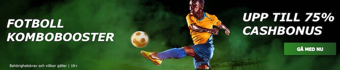Bet90 fotboll kombobooster
