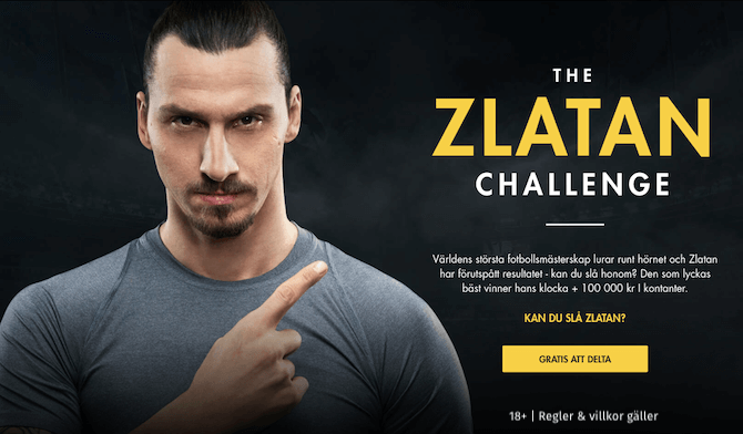 The Zlatan challenge