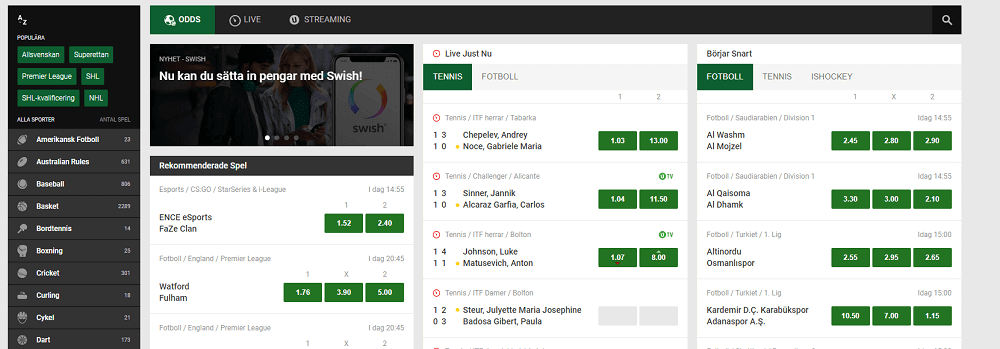 Unibet betting har ett stort Unibet spelutval Unibet spel